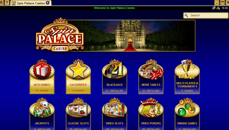 Spin Casino Screenshot