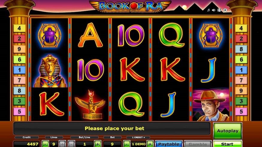 Book of Ra - Best Novomatic Games in Canada