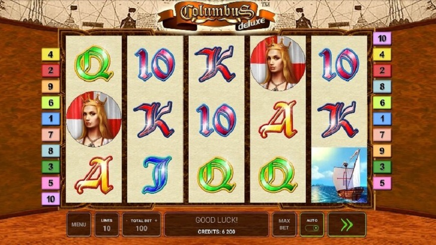 Columbus - Best Novomatic Games in Canada