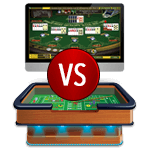 Online Play vs. Live Gaming