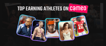 Top-earning athletes on Cameo