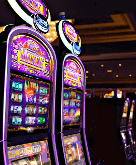 Slot machines in Vegas