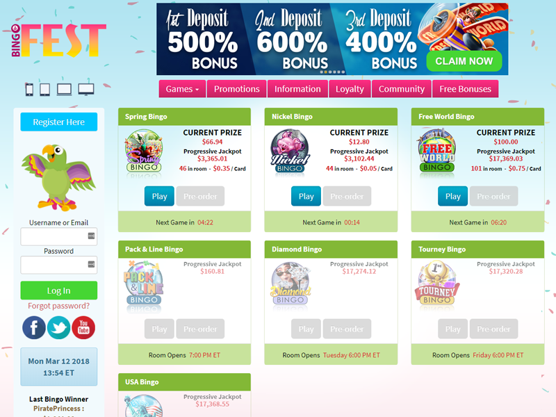 Bingo Fest Bingo Fest