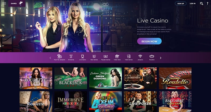 Genesis casino online