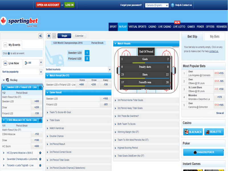 Sportingbet Tablet