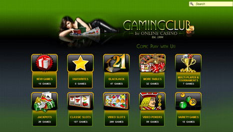 Gaming Club Screenshot