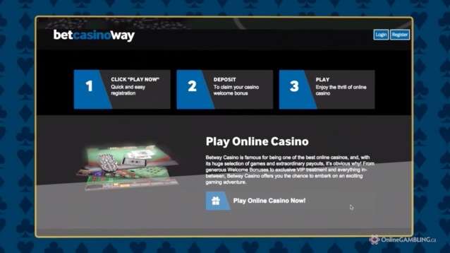 Betway Casino Screenshot