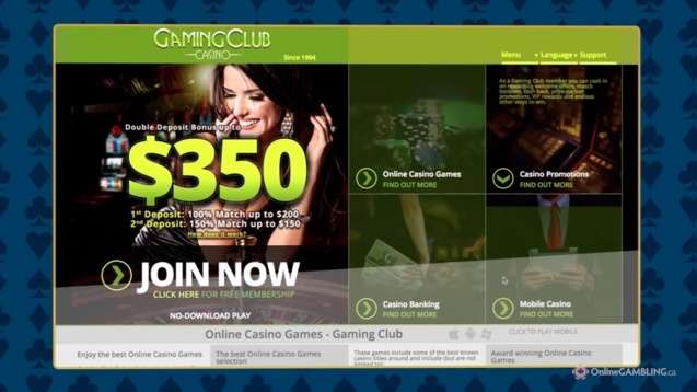 Gaming Club Casino Review