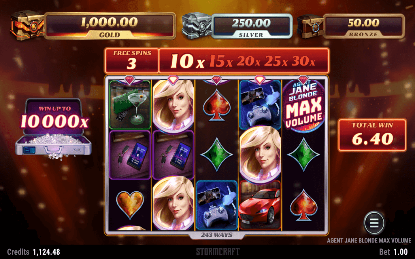 Agent Jane Blonde Max Volume