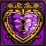 Purple heart locket