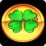 4-Leaf Clover / Shamrock Coin (Scatter)