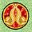 Gold Ruby Amulet