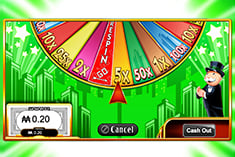 Playing the Wheel Bonus